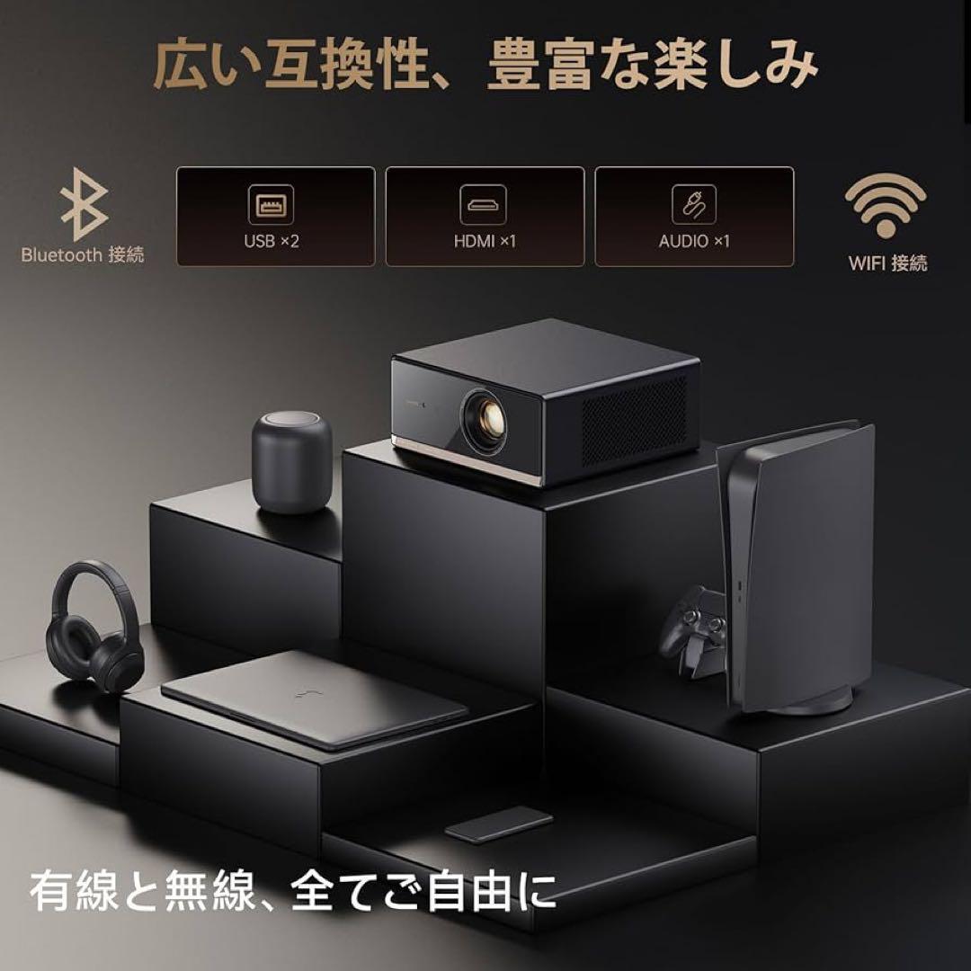 WANBO X5 Pro 4K対応プロジェクター本体