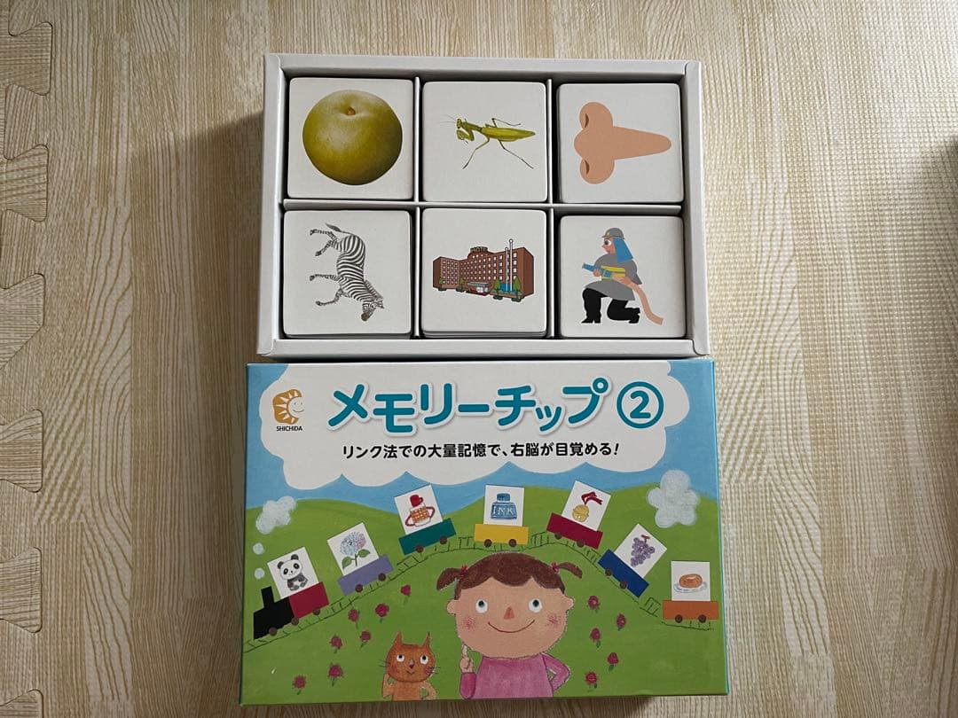 未使用　SHICHIDA かな絵ちゃん A メモリーチップ 七田式 KUMON