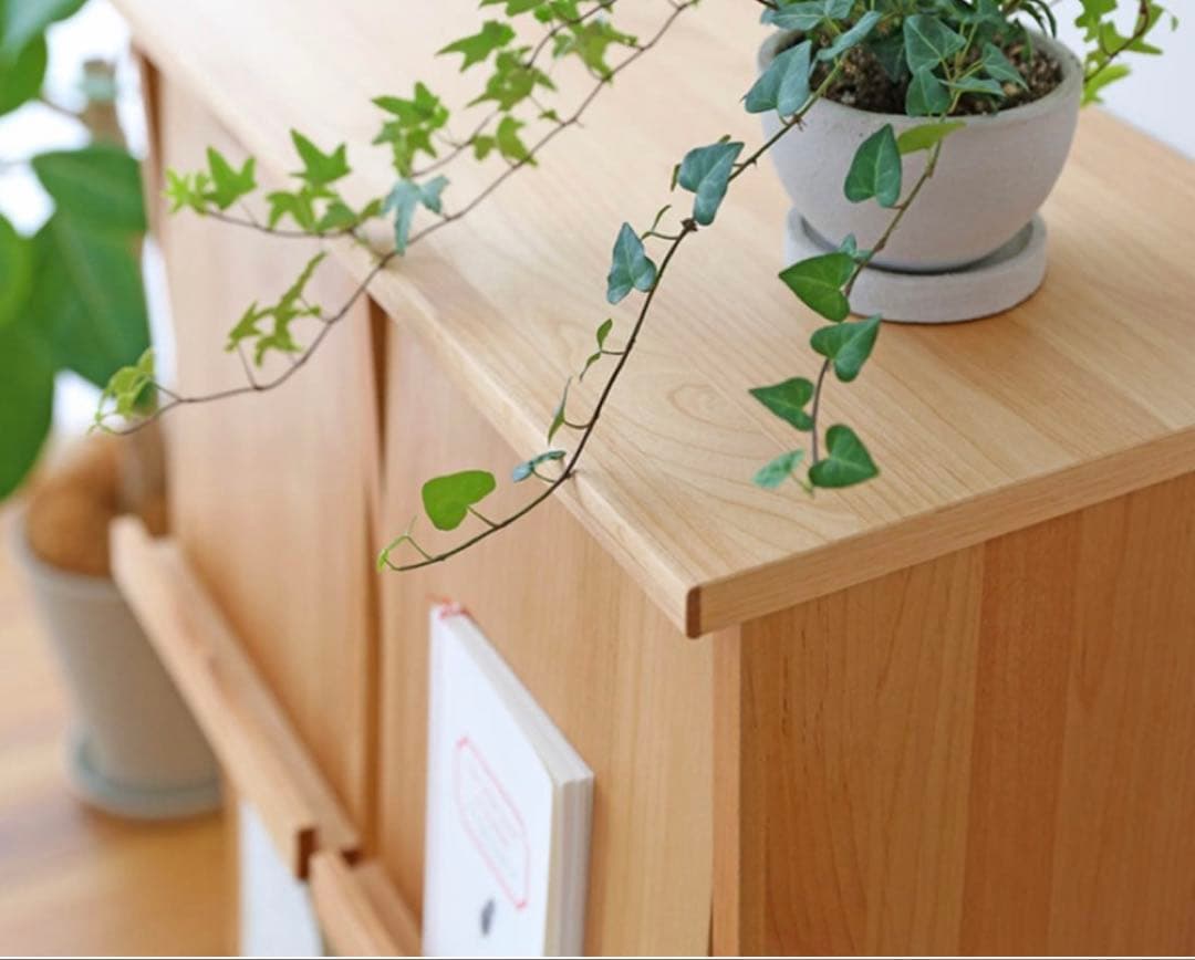 高野木工　ナチュラルマガジンラック