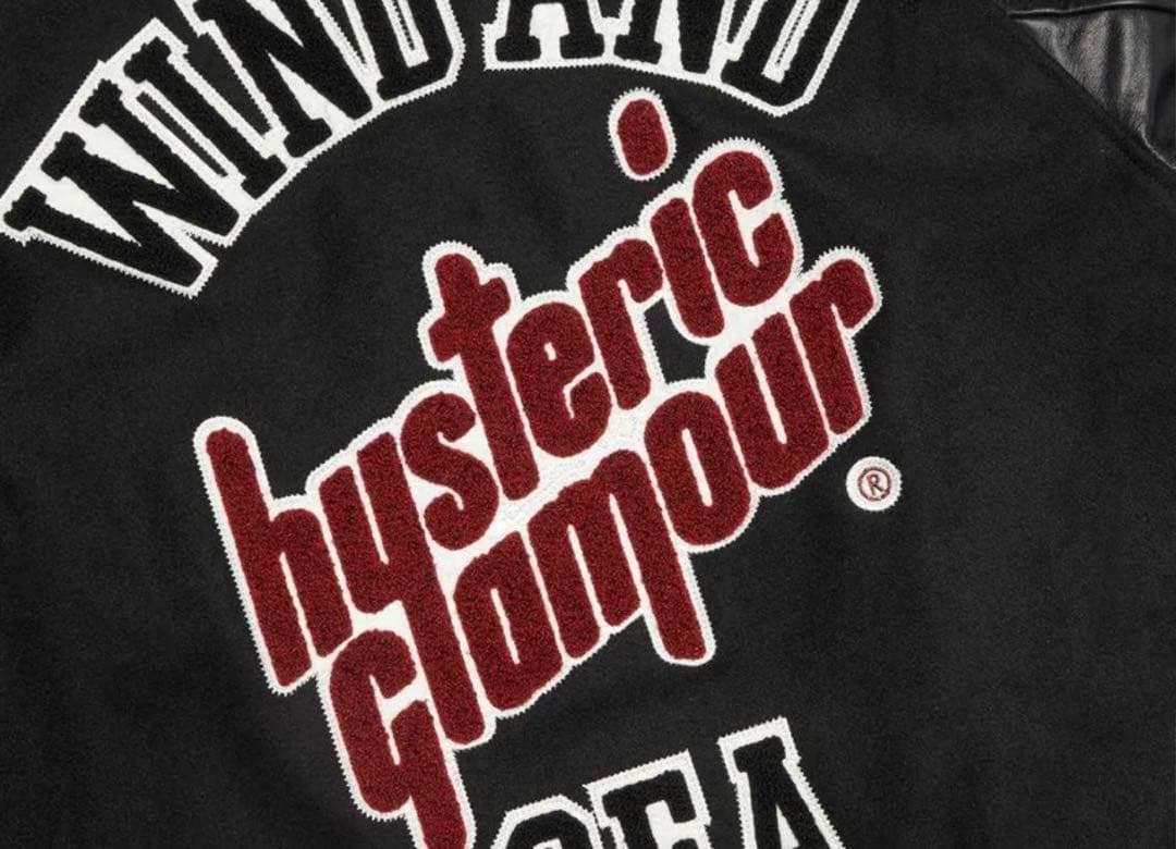 WIND AND SEA x HYSTERIC GLAMOUR スタジャン