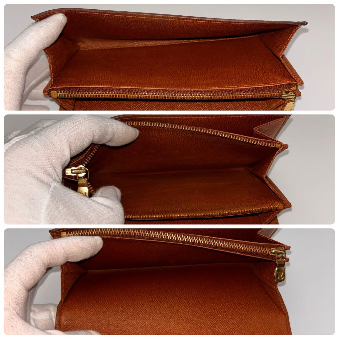 ルイヴィトン✨モノグラム 長財布 ポルトフォイユ サラ 2つ折り財布