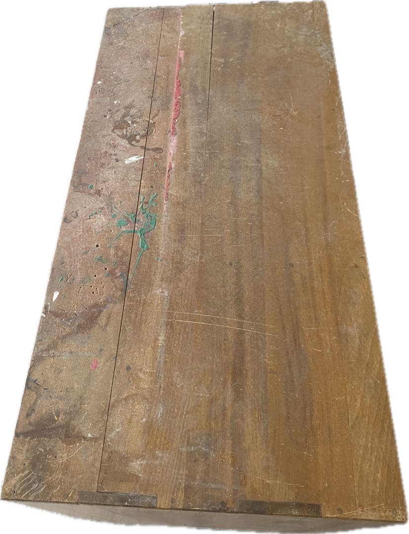 昭和レトロ　絵画棚　木製ラック　126×60×66cm 大型　美術室　学校