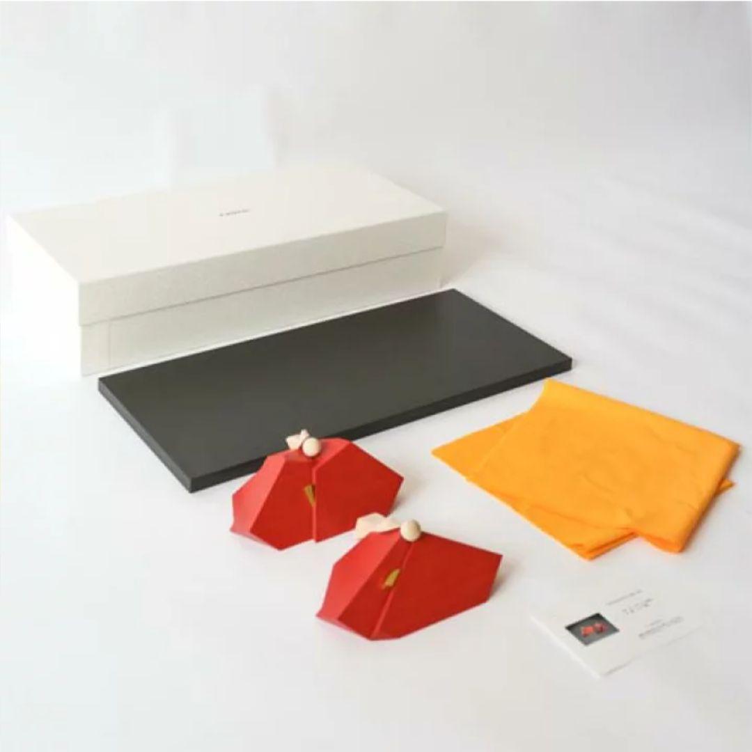 旭川クラフト T.MOTOI T.モトイ MHI-06 木製 モダン雛人形