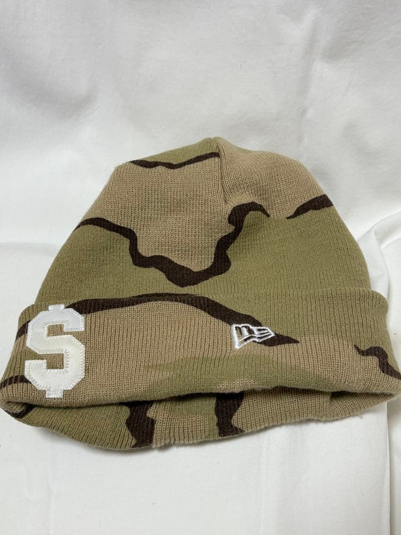 NewJeans ミンジ着用Supreme 迷彩柄 ニット帽
