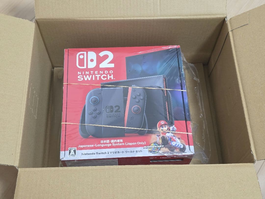 【新品未使用】 Switch2 マリオカートワールド セット 任天堂②