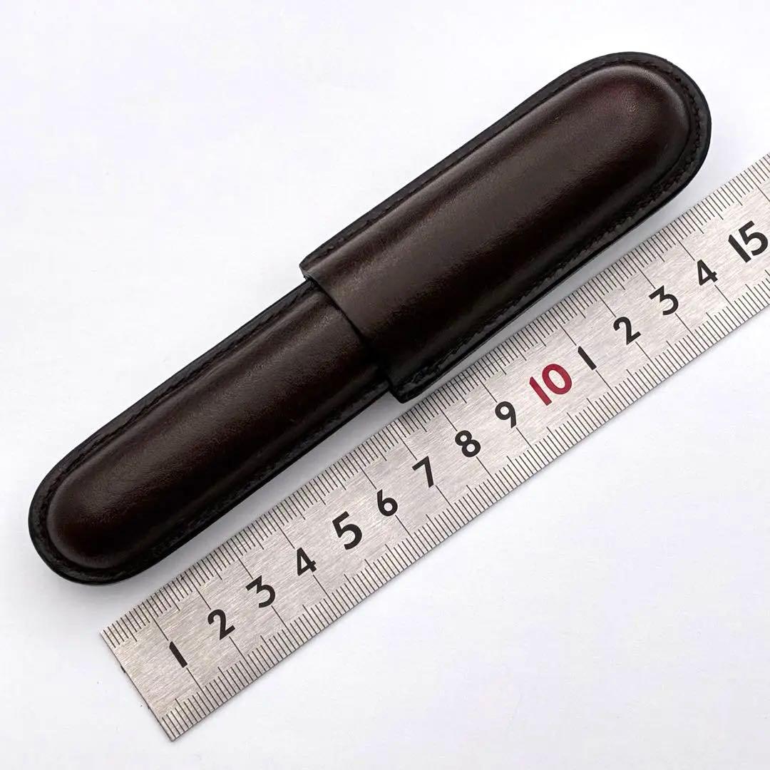 Hans Oster ハンス・オスター ペンケース チューブタイプ こげ茶