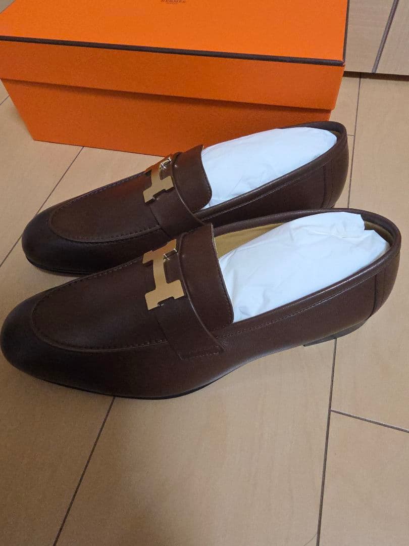 エルメス メンズ モカシン新品未使用 27.5cmサイズ