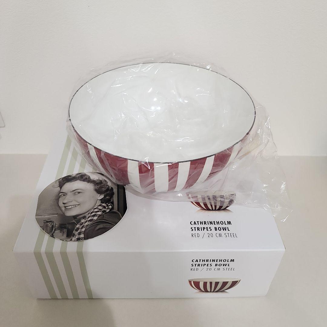 Catherine Holm ストライプボウル 20cm