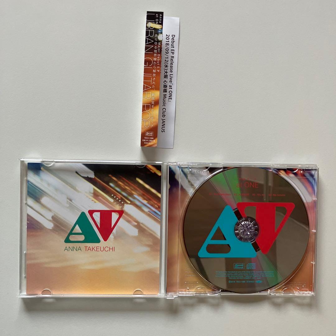 竹内アンナ　サイン入りCD4枚セット