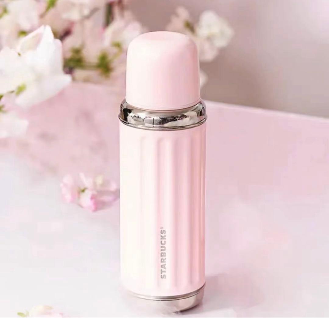 海外 スターバックス 23’桜 ステンレス タンブラー 水筒