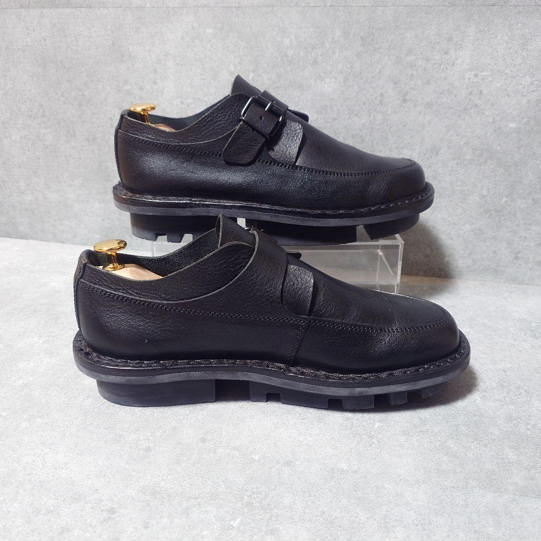 【未使用級】Trippen レザー シューズ 39 黒 トランスフォーム 希少