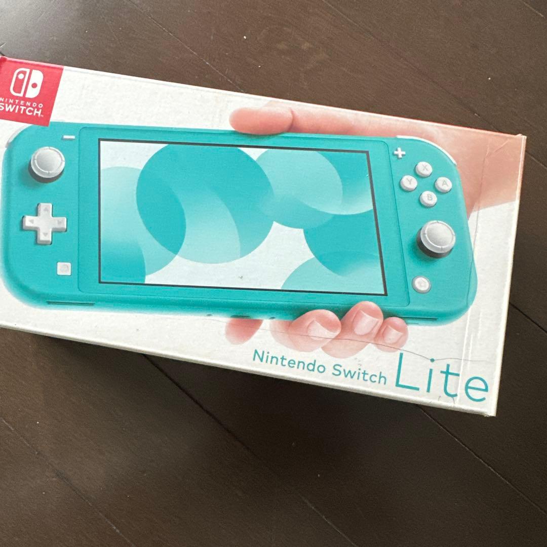 ニンテンドースイッチライト　ターコイズ　中古
