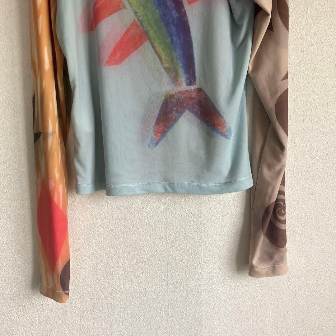 CHOPOVA LOWENA メッシュトップ　Crazy Cat