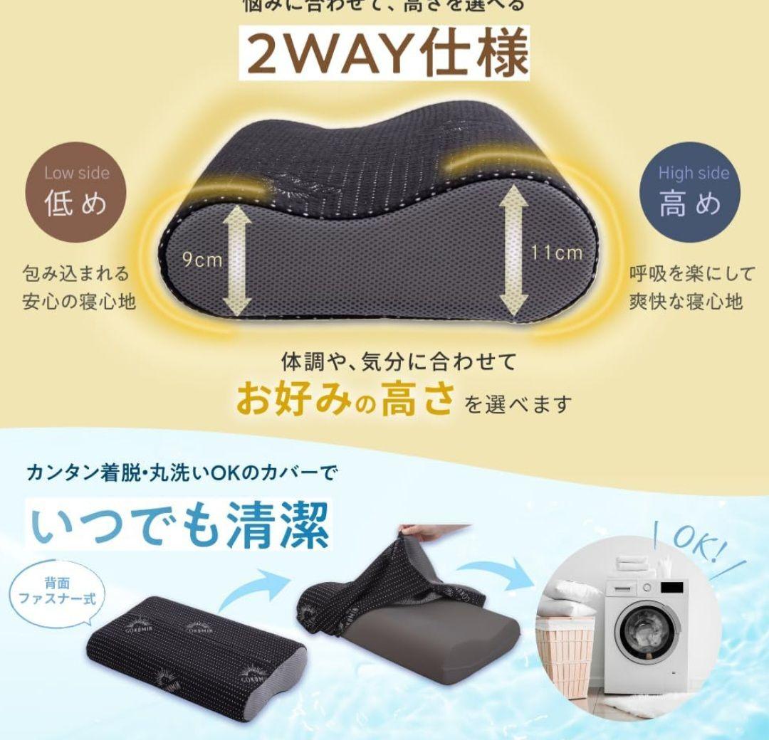 最終値下げ　GOKUMIN プレミアム　低反発　3点セット 　シングル