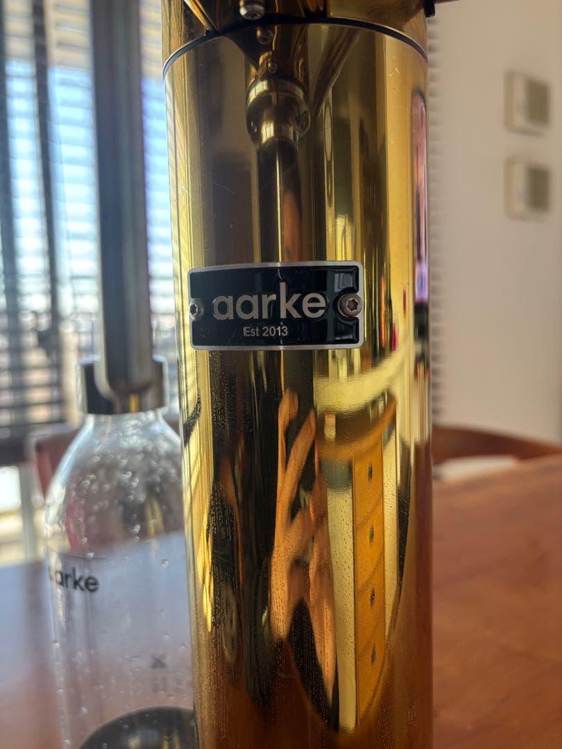 aarke カーボネーター３アールケ ソーダ サーバー ゴールド