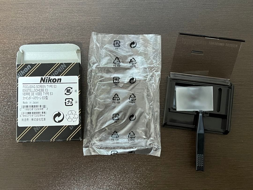 Nikon FM3A 用 ファインダースクリーン E3型 方眼 元箱付 良品