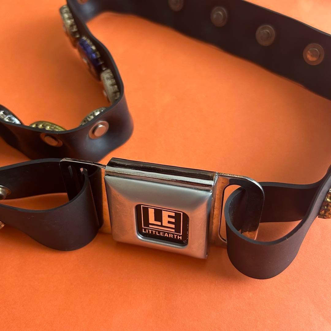 LITTLEEARTH U.S.ヴィンテージベルト　レトロ王冠　美品