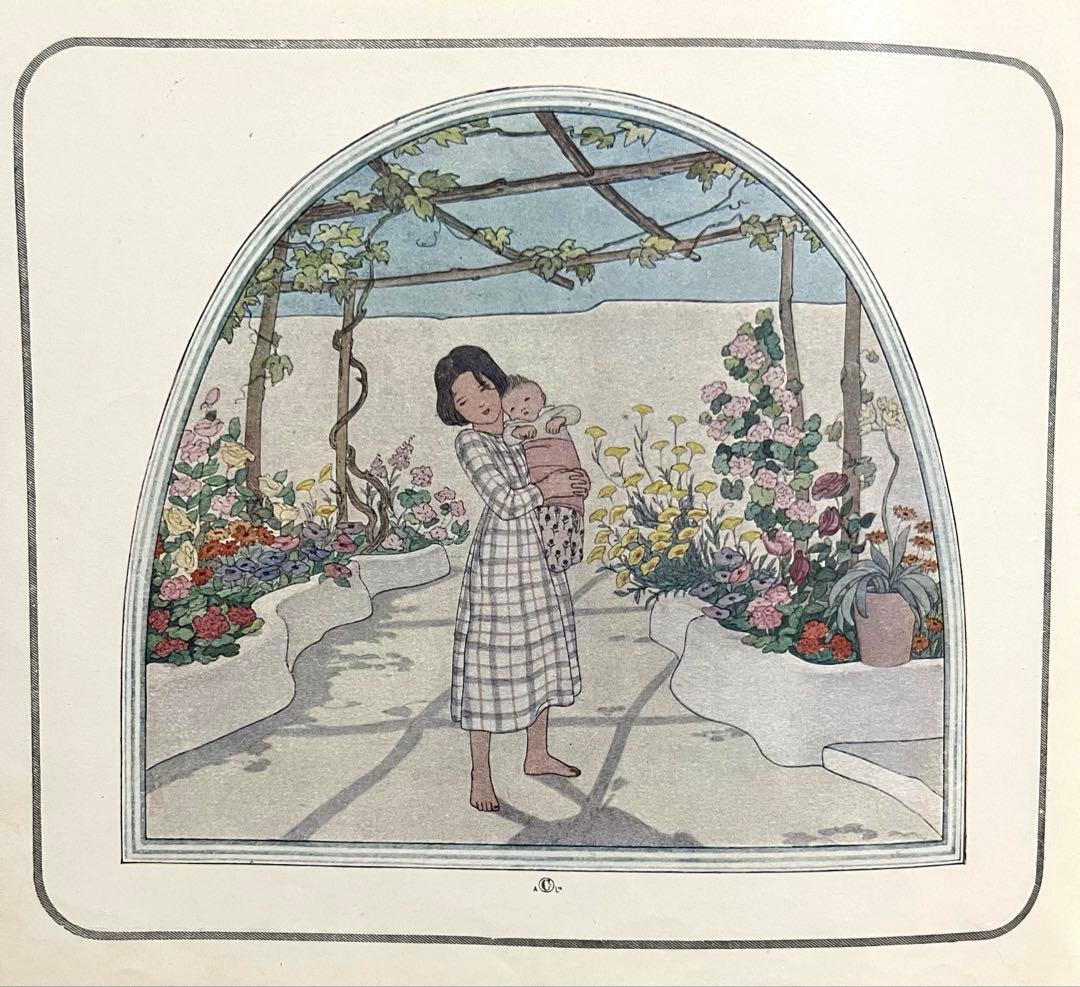 No.378 希少 洋書 古書 ル・メール 絵本 アンティーク 童謡