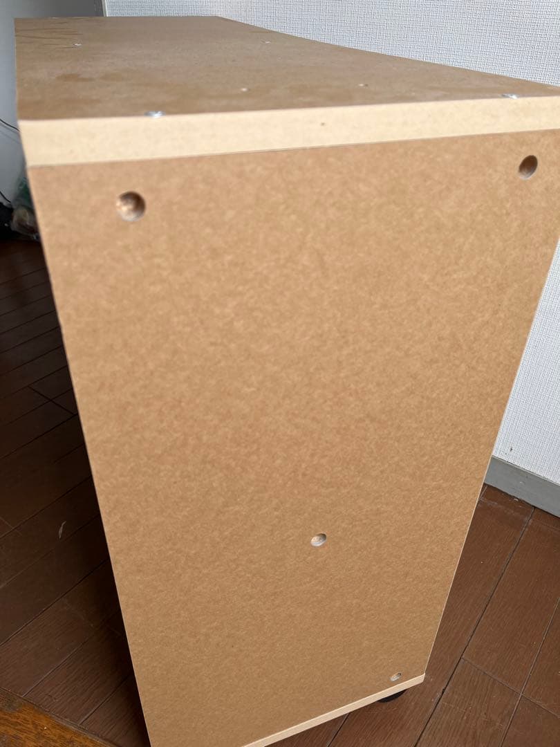 【6/6まで限定】無印良品パルプボードボックス✖️2台　キャスター付　廃盤品