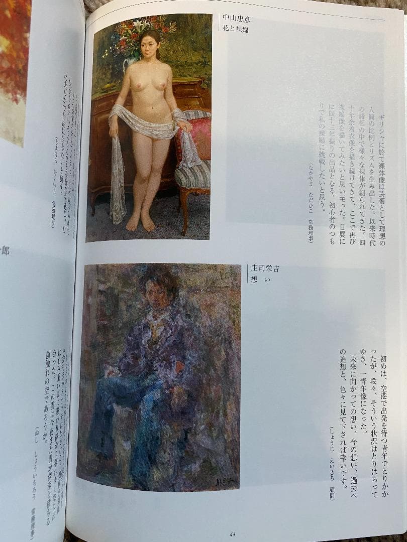 日展作品集38冊、日展アートガイド5冊、日展作品鑑賞の手引き2冊