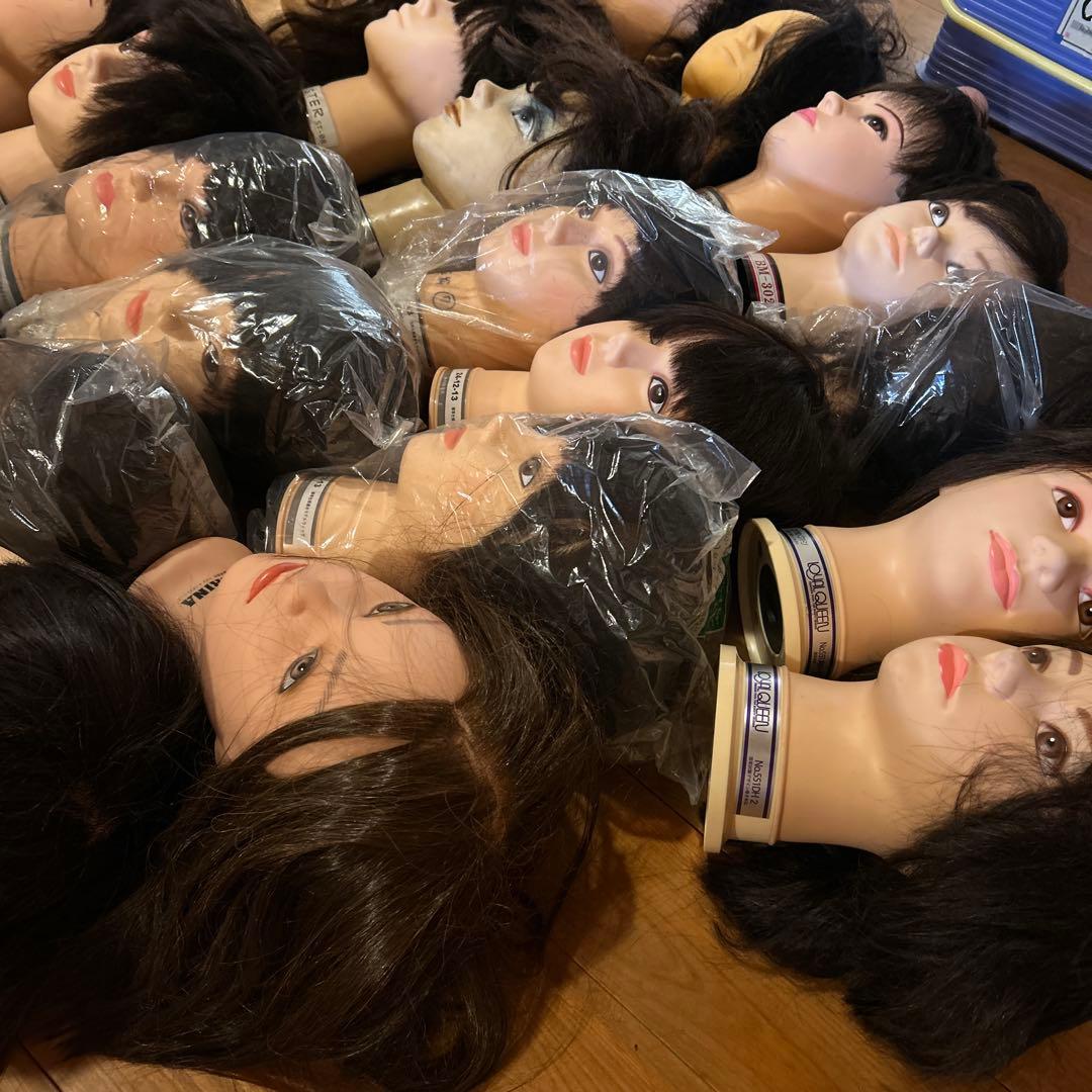 ウィッグ　セット　多数　28体