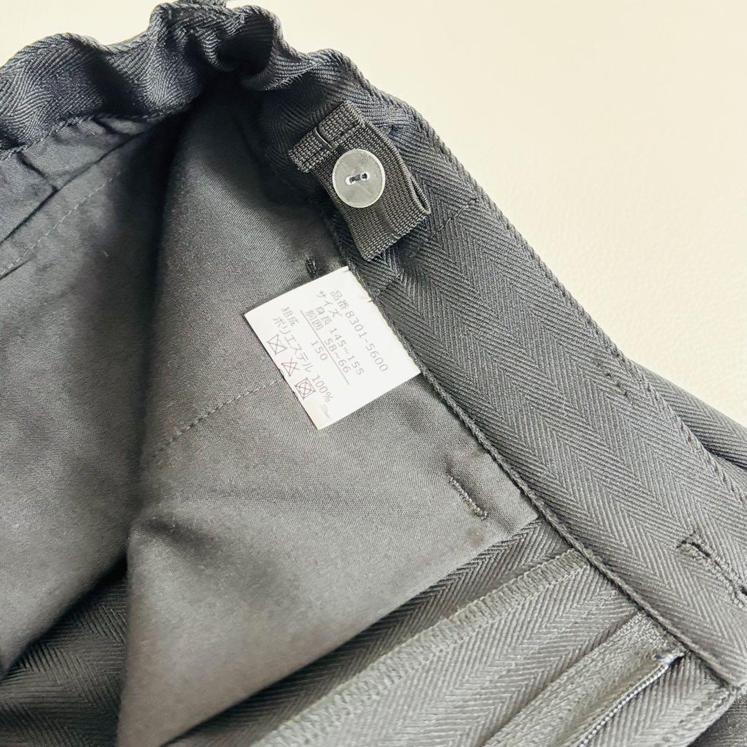 2656【新品タグ付き】ショパン 150cm キッズフォーマル 6点セット 黒