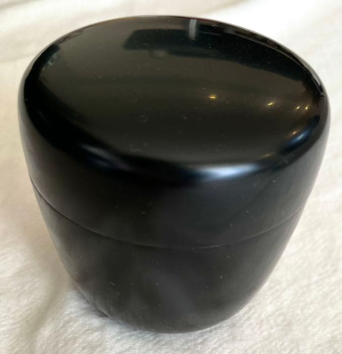 茶道具　棗　溜塗　川瀬表完　作