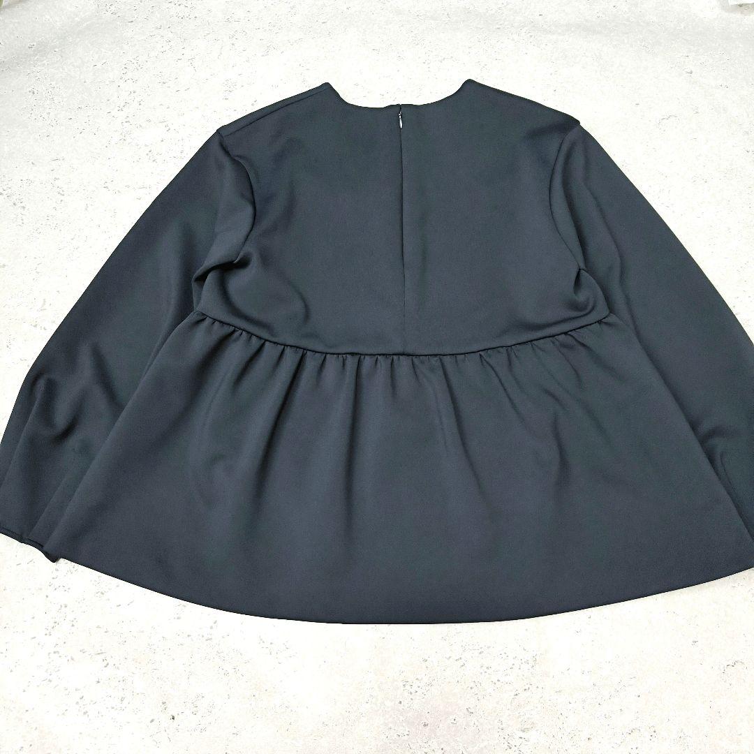 UNITED ARROWS SPONGY パールモチーフブラウス