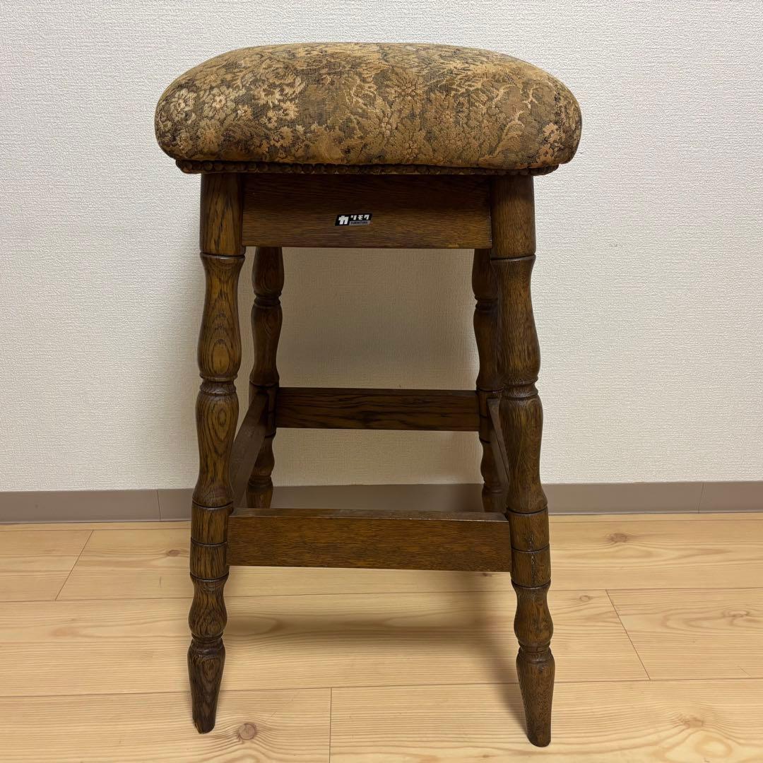 【超希少　美品】　カリモク　スツール　ビンテージ　オールドカリモク　②