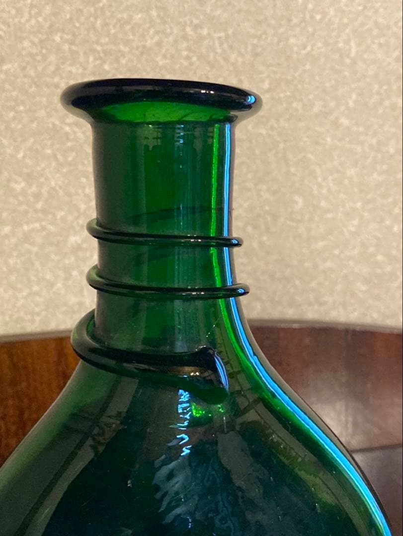 稀少❗️イラン サドルフラスコ アンティークガラス