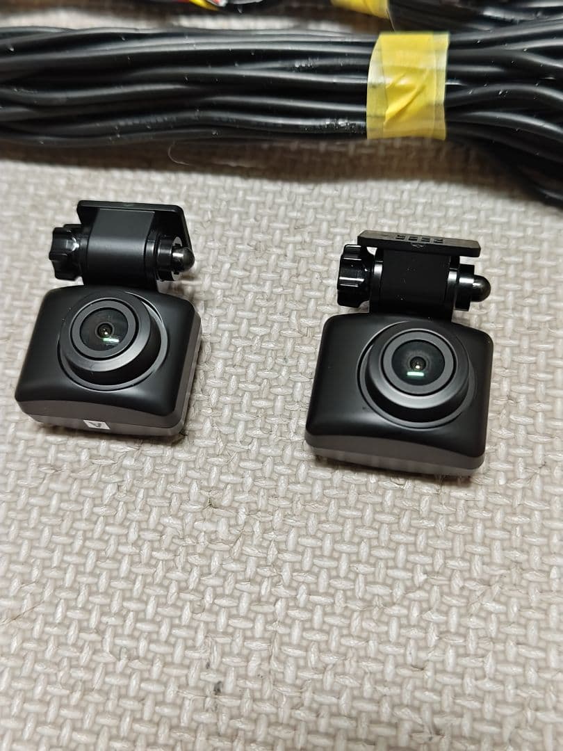 コムテックZDR038ミラー型ドライブレコーダー前後カメラ配線付き