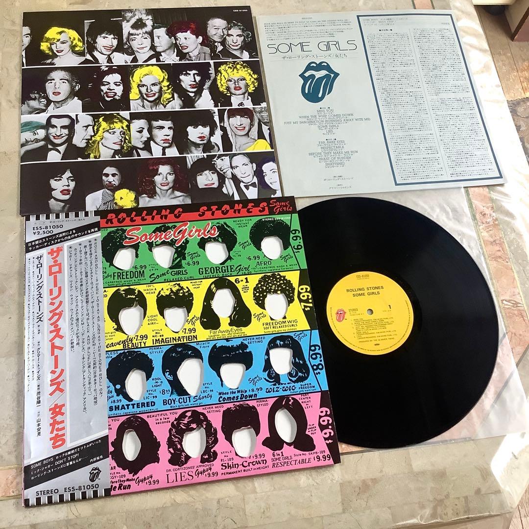 レコード新品同様! ストーンズ 女たち1978年 日本初版盤 USカッティング