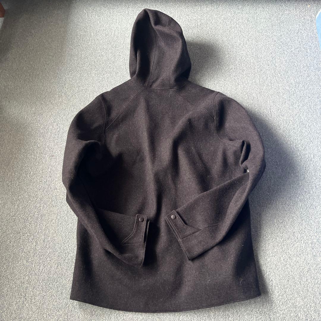 patagonia フード付きジャケット M ダークブラウン