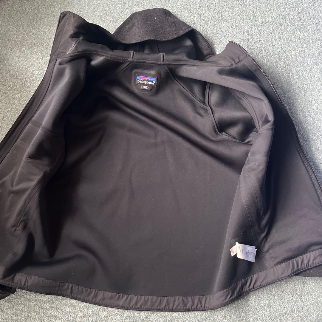 patagonia フード付きジャケット M ダークブラウン