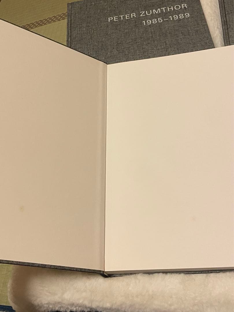 Peter Zumthor 1986-2013 5冊セット