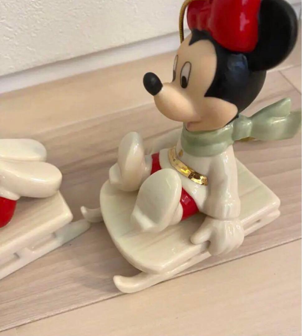 美品❗️【LENOX 】レノックス✖️ ディズニー　ミッキー＆ ミニー　2点セット