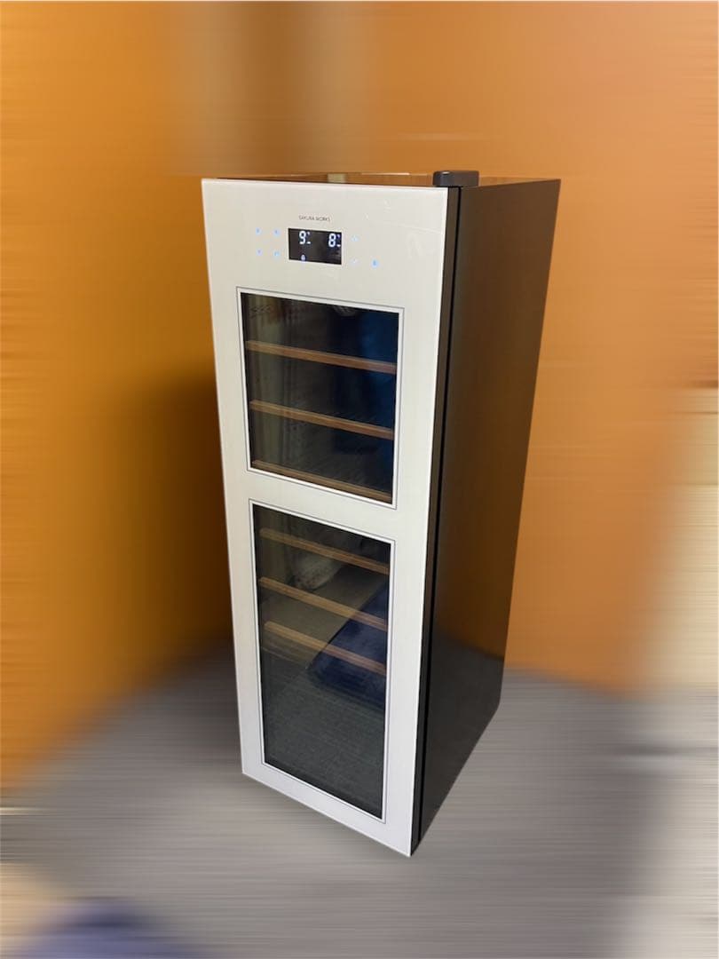 ロ*ェ様 さくら製作所◽️2022年製 SA38-W ワインセラー&日本酒セラー