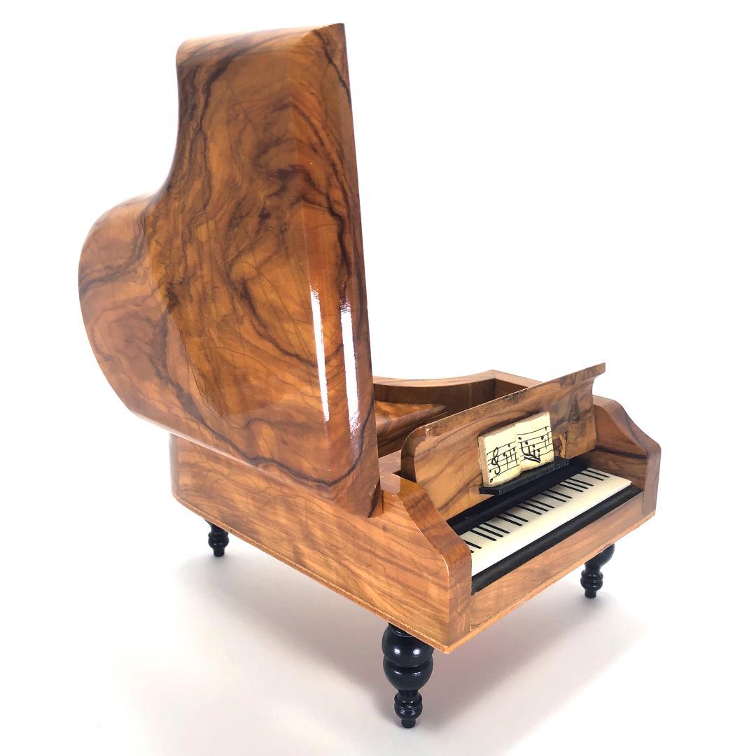 【美品・箱付き】リュージュ／オルゴール ピアノ型／ベートーベン メヌエット