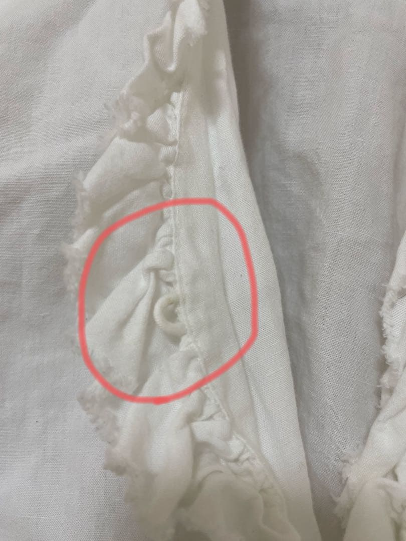 ・journal standard luxe CLシャンブレー フリルブラウス