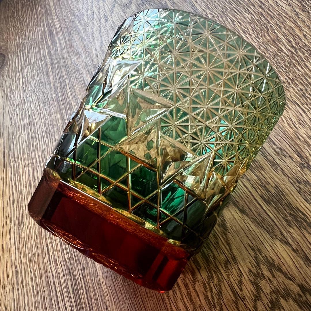 し*ん様 但野硝子 江戸切子 但野英邦 ロックグラス