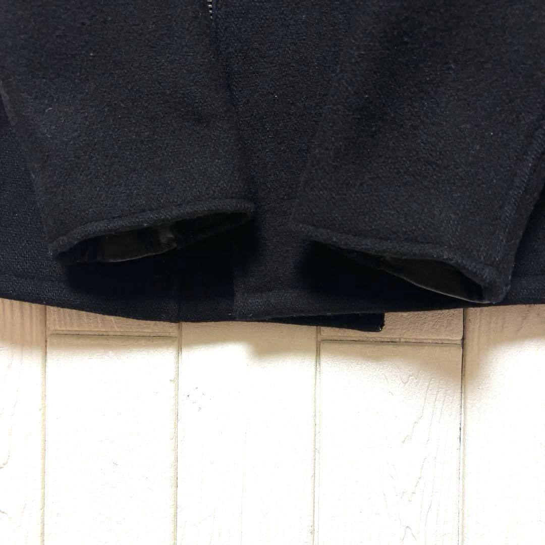 美品 Schott ウール ライダース ピーコート ワンスター USA製 34