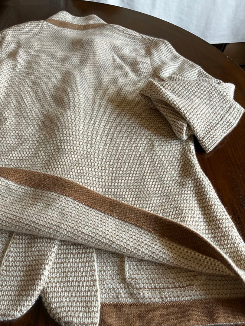 【Loro Piana】 BABY CASHMERE ニットジャケット