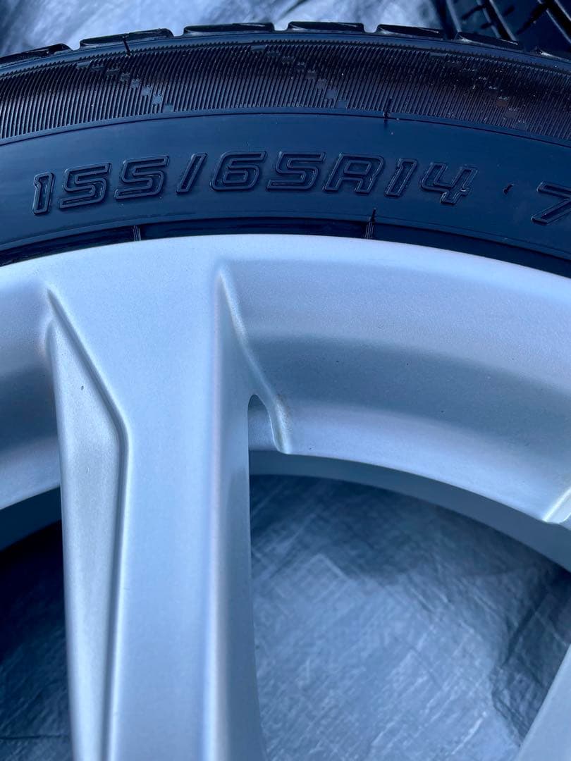 155/65R14 DAIHATSUサマータイヤ ホイールセット