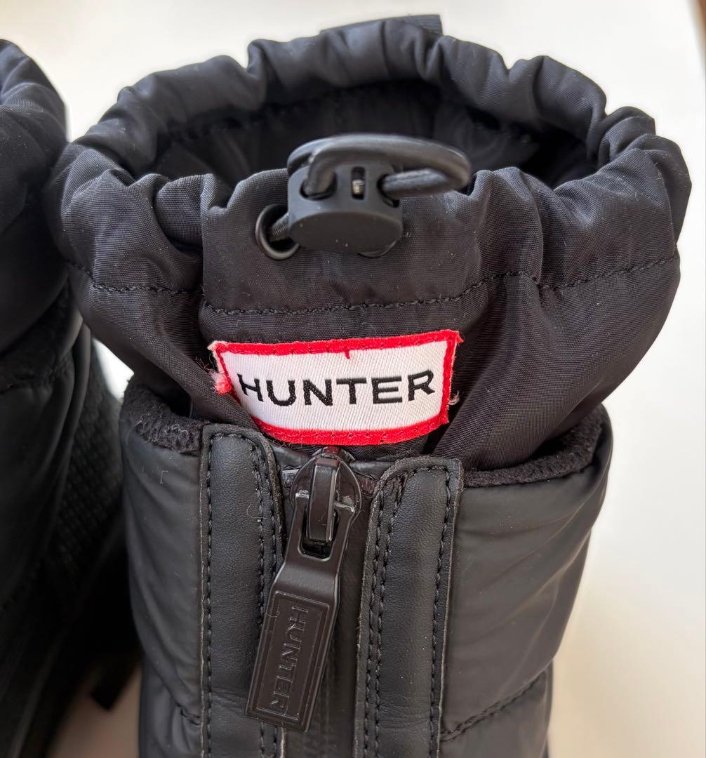 HUNTER レディース イントレピッド ジップ アンクル スノーブーツ