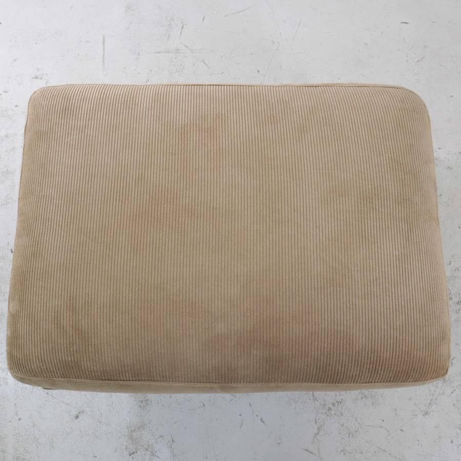 値下 展示品 24年製 ウニコ グレイグ カバーリング オットマン キャメル