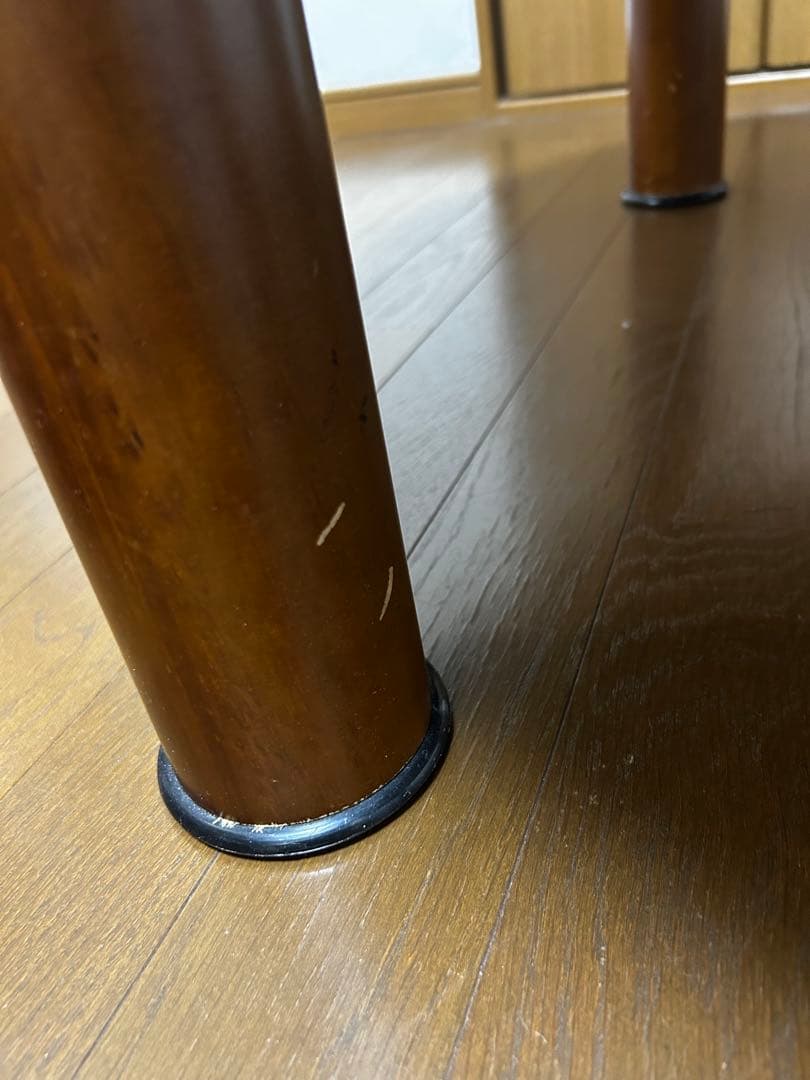 karimoku 木製 円形座卓 直径約100cm