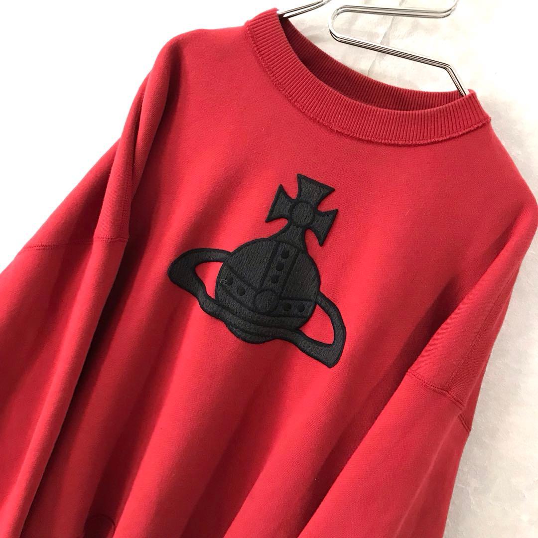 Vivienne westwood オーブ スウェット トレーナー レッド 0