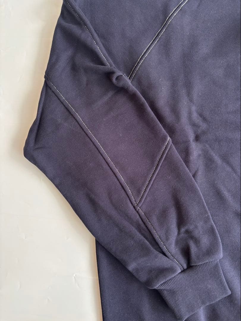 【Lサイズ】ザ・ノースフェイス ネイビー 新品タグ付き ステッチスウェットシャツ