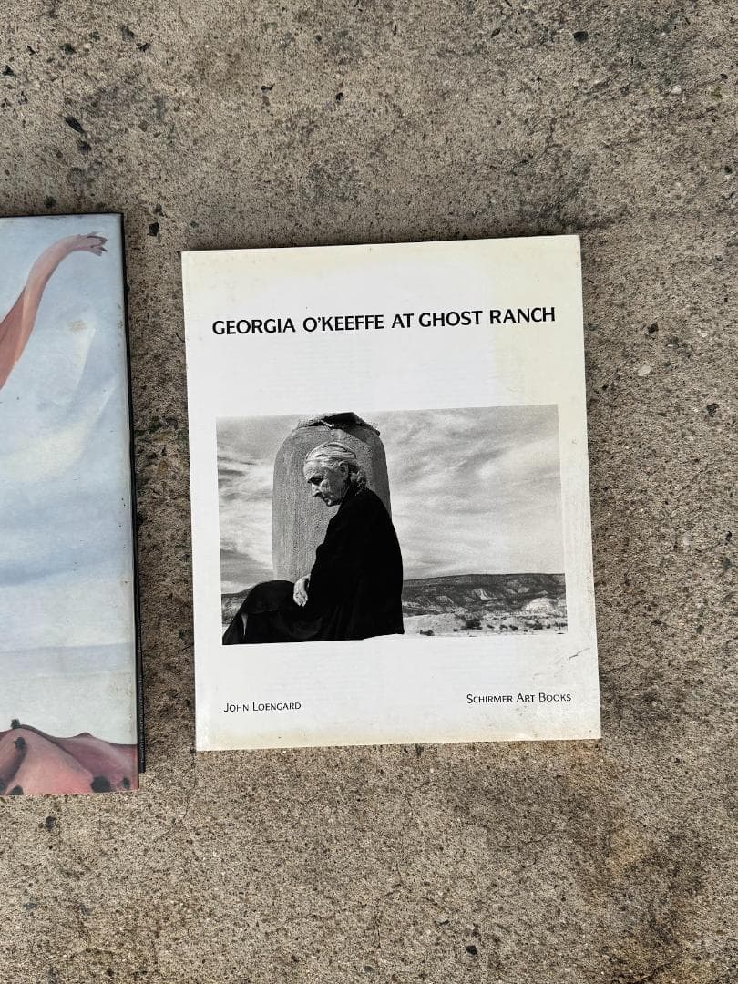 ia O'Keeffe ジョージア・オキーフ 画集＋写真集セット