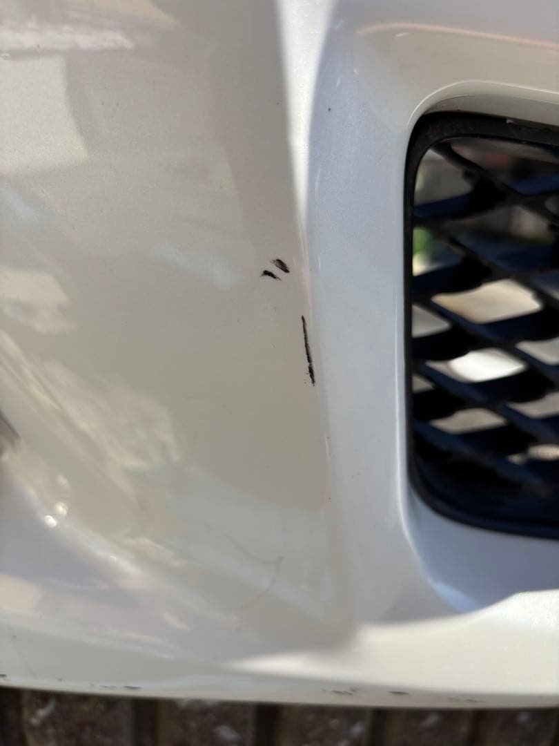 GRS200 クラウンアスリート前期 フロントバンパー　パールホワイト